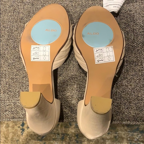 Brand new Aldo leather heels - Picture 3 of 3